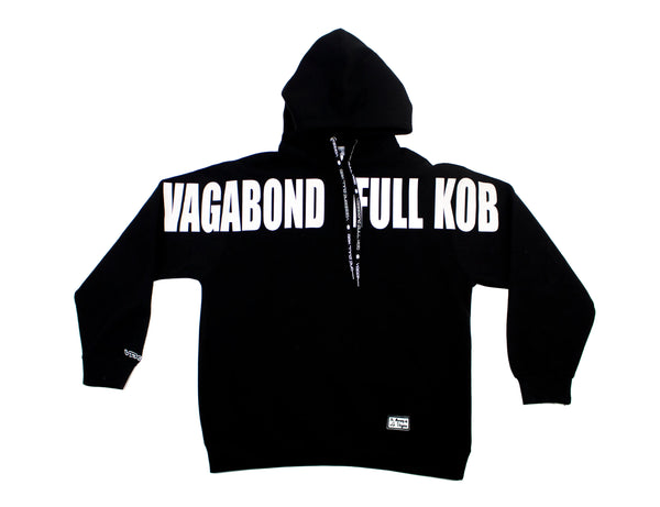 Vagabond Full Kob Hoodie B.I.G (Black and White) vagabondfullkob